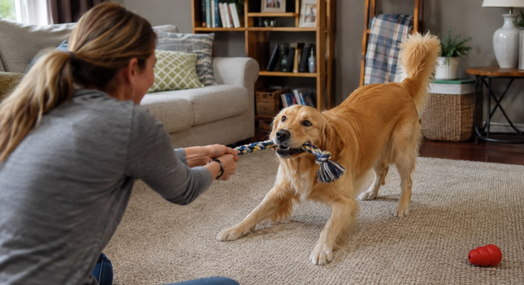 Best Indoor Games for Active Dogs