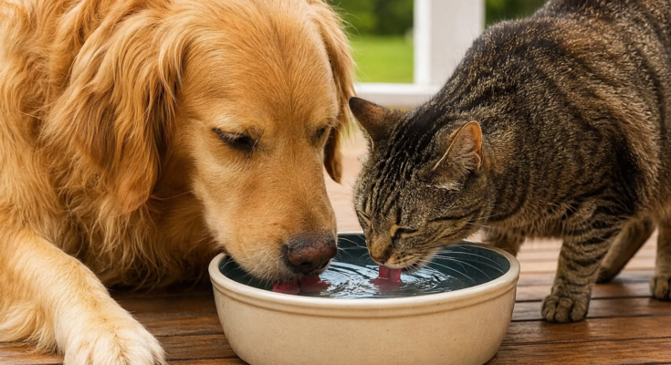 Natural Ways to Keep Pets Hydrated in Summer