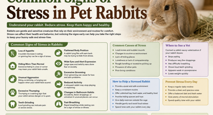 Common Signs of Stress in Pet Rabbits